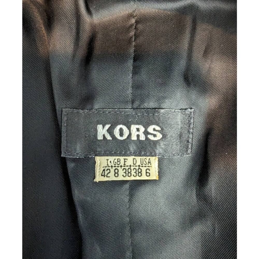 KORS Italy Blazer Dress Size 6 Wool Business Casual Professional Quiet Luxury - Picture 10 of 16